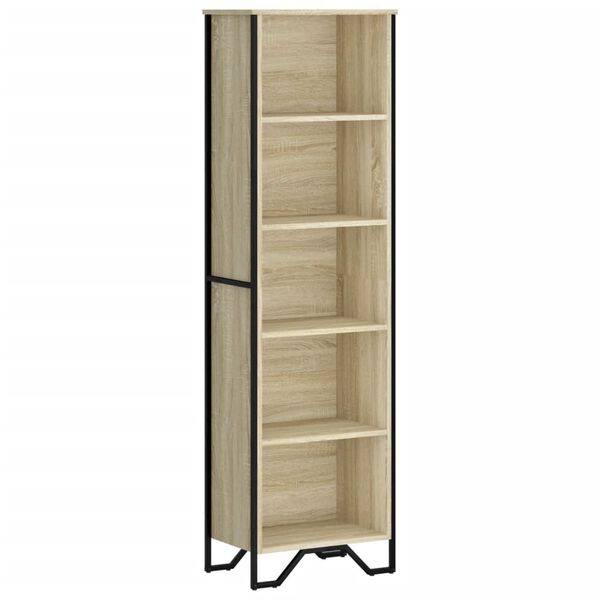 vidaXL Biblioth&egrave;que ch&ecirc;ne sonoma 50x31x169 cm bois d'ing&eacute;nierie