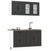 vidaXL Ensemble d'armoires de cuisine 4 pcs Kalmar bois d'ing&eacute;nierie