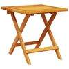 vidaXL Chaises longues lot de 2 avec table rouge bois massif d'acacia