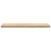 vidaXL Marches d'escalier 4pcs non trait&eacute; 110x25x2cm bois ch&ecirc;ne massif