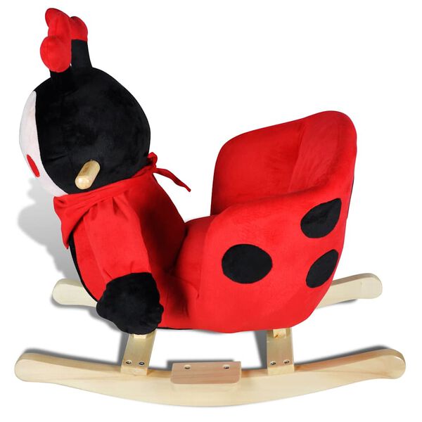 vidaXL Coccinelle &agrave; bascule pour b&eacute;b&eacute;s