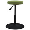 vidaXL Tabouret de massage Velours Vert clair