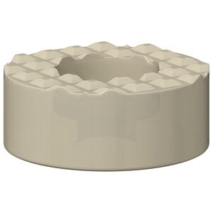 vidaXL Protecteurs de sol pour pieds de chaise 2 pi&egrave;ces Transparent