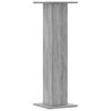 vidaXL Supports pour plantes 2 pcs sonoma gris bois d'ing&eacute;nierie