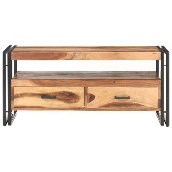 vidaXL Table basse 100x55x45 cm Bois d'acacia massif