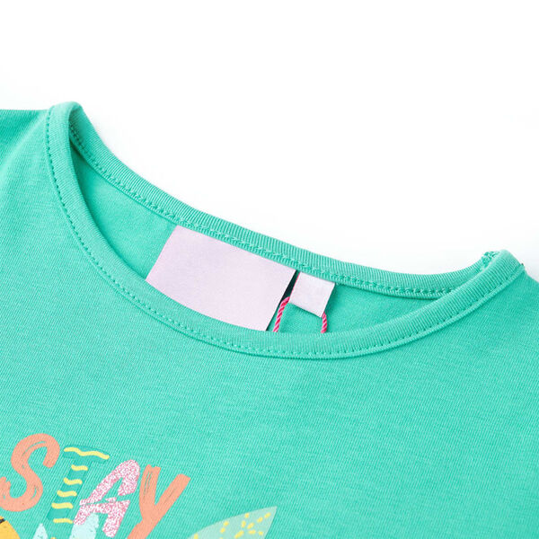 T-shirt pour enfants menthe 140