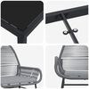 vidaXL Ensemble de salle &agrave; manger pour jardin 9 pcs Gris polyrotin