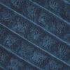vidaXL Jet&eacute; Bleu marine 200 x 150 cm Toison