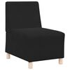 vidaXL Sofa Chair Black 55 cm Velvet - Untranslated