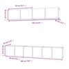 vidaXL Ensemble de meubles TV 5 pcs Ch&ecirc;ne fum&eacute; Bois d'ing&eacute;nierie