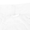 vidaXL Robe de bain sans capuche Blanc m Flanelle
