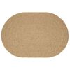 vidaXL Tapis ZIZUR Marron 230 x 160 cm Polypropyl&egrave;ne