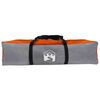 vidaXL Tente Instantan&eacute;e Gris et orange 280 x 280 x 160 cm Acier