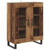 vidaXL Buffet Bois Ancien 69,5 x 34 x 90 cm Bois d'ing&eacute;nierie