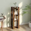 vidaXL Biblioth&egrave;que/Cloison Marron miel 41x35x125 cm Bois massif