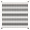 vidaXL Voile d'ombre Gris clair et blanc 4 x 4 m HDPE