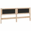vidaXL T&ecirc;te de lit Autre Marron 180 cm Bois massif en pin