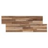 vidaXL Panneau mural 10 pc Naturel 55 x 20 x 2 cm