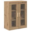 vidaXL Haut Armoire avec tiroir Ch&ecirc;ne artisanal 69,5 x 34 x 180 cm