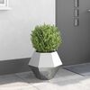vidaXL Jardini&egrave;re Argent 50 x 50 x 40 cm Acier galvanis&eacute;
