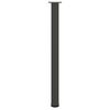 vidaXL Pieds de table de bar 4 pi&egrave;ces Anthracite 110-112 cm Acier