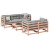 vidaXL Salon de jardin 6 pcs bois massif sapin de douglas
