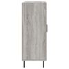 vidaXL Buffet sonoma gris 69,5x34x90 cm bois d'ing&eacute;nierie