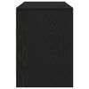 vidaXL Meuble TV Chêne noir 102 x 37,5 x 52,5 cm Bois d'ingénierie