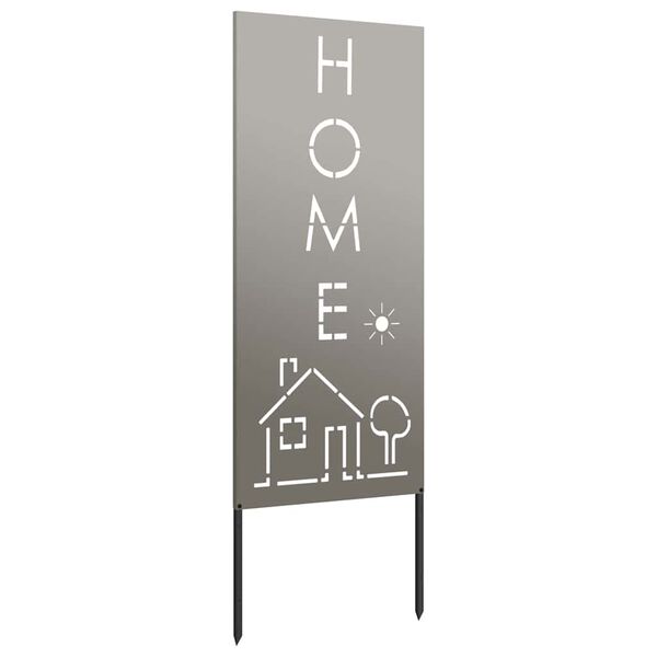 vidaXL &Eacute;cran de confidentialit&eacute; de jardin Fretwork Rouill&eacute; 50 x 140 cm