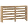 vidaXL Cache-radiateur ch&ecirc;ne artisanal 149x20x82 cm bois d'ing&eacute;nierie