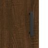 vidaXL Table de chevet ch&ecirc;ne marron 40x40x50 cm bois d&rsquo;ing&eacute;nierie