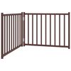 vidaXL Barri&egrave;re pour chien pliable 2 panneaux 160 cm bois sapin massif