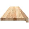 vidaXL Appuis de fen&ecirc;tre 2 pcs non trait&eacute; 140x25x2cm bois ch&ecirc;ne massif