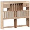 vidaXL Cadre de lit sans matelas 135x190 cm bois de pin massif