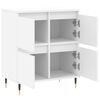 vidaXL Buffet Blanc 60x35x70 cm Bois d'ingénierie