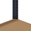 vidaXL &Eacute;tag&egrave;res de rangement 5 niveaux 4 pcs acier bois d'ing&eacute;nierie