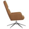 vidaXL Chaise de relaxation Taupe Similicuir daim
