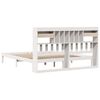 vidaXL Lit biblioth&egrave;que sans matelas blanc 180x200 cm bois pin massif
