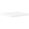 vidaXL Lit avec matelas vert fonc&eacute; 200x200 cm velours
