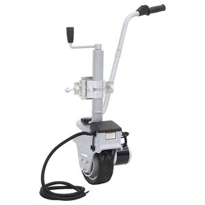 vidaXL Unit&eacute; motoris&eacute;e &agrave; roue pour roulotte aluminium 12 V 350 W