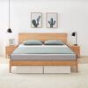 vidaXL Bo&icirc;tes de rangement 2 pcs Tissu 70x40x18 cm Cr&egrave;me