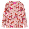 Pyjamas enfants &agrave; manches longues rose clair 104
