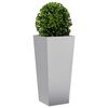 vidaXL Jardini&egrave;re 35x35x75 cm acier galvanis&eacute;