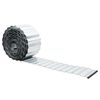 vidaxl Bord de pelouse Argent&eacute; 1000 x 25 x 0,03 cm