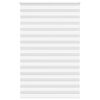 vidaXL Store z&egrave;bre blanc 150x230 cm largeur du tissu 145,9cm polyester