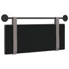 vidaXL T&ecirc;te de lit suspendue Montage mural Taupe 110 x 55 x 5 cm tissu