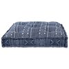 vidaXL Canap&eacute; modulaire Impression Indigo 120 x 80 x 12 cm tissu
