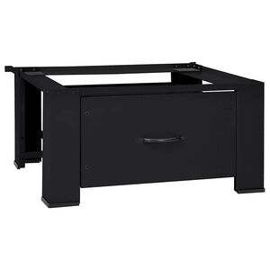 vidaXL Socle pour Machine &agrave; Laver Noir 64 x 55 x 32,5 cm Acier