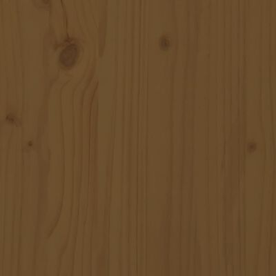 vidaXL Lit pour personne âgée marron miel 180x200cm bois de pin massif