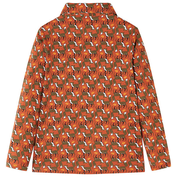 Chemise pour enfants rouill&eacute; clair 140